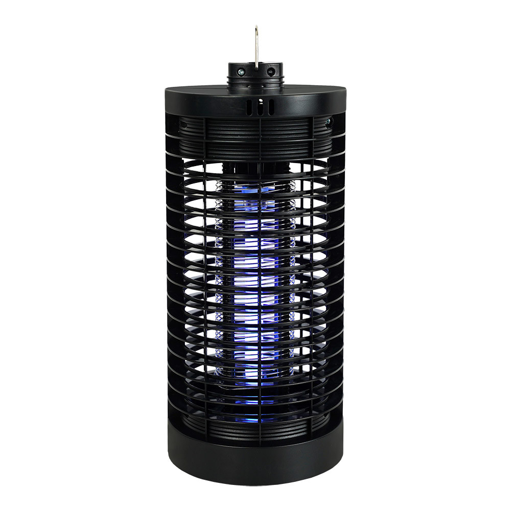 Mata Insectos Elect.lucifer 9w Negro Facil Limpieza Luz Ultravioleta 27,6x12,3x12,3cm
