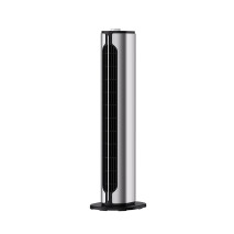 Termoventilador Vertical Ceramico Ptc 1500w Canada Plata/negro 2potencias 3funciones Termost.seg.antivuelco 61,5x18x18cm
