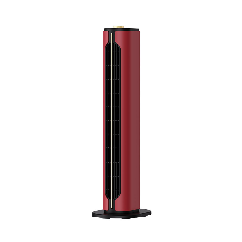 Termoventilador vertical ceramico Ptc 1500w Canada Rojo/negro 2potencias 3funciones Termost.seg.antivuelco 61,5x18x18cm