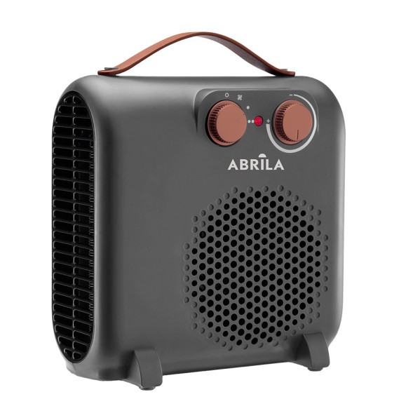 Termoventilador Electtundra 2000w Grismarron 2potencias 3funciones Proteccsegluz Ind248x233x117cm