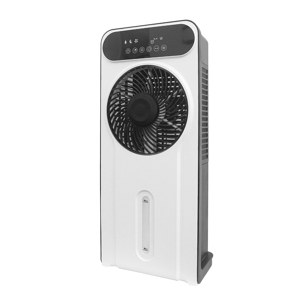 Ventilador Opium Blanco/negro 12vel 35w Acumulad. Frio 5asp 5litros 66,8x29x20cm Remoto,temporizador