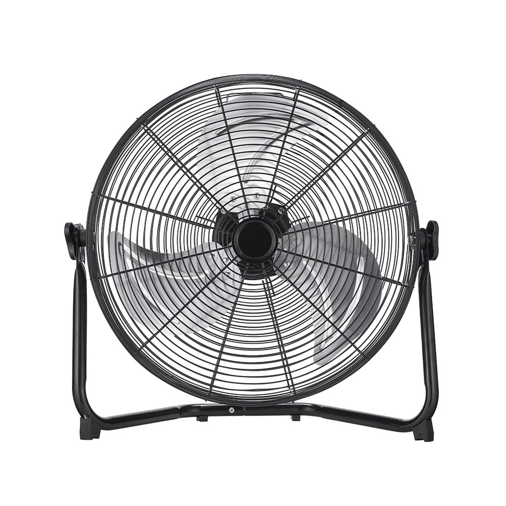 Ventilador Industrial Midas 100w Negro/cromo 46d 3 Velocidades,orientable 51x55x22 Cm