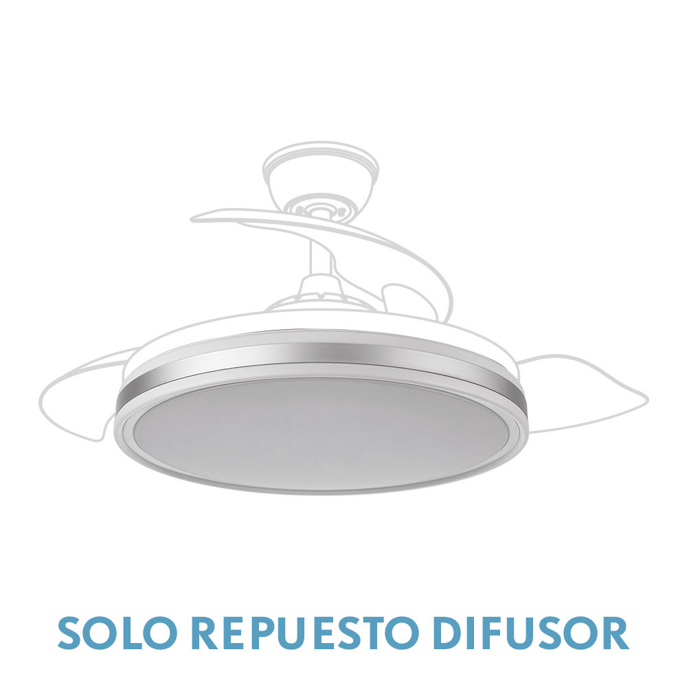 Difusor Ventilador Bayomo Grande 108d Niquel
