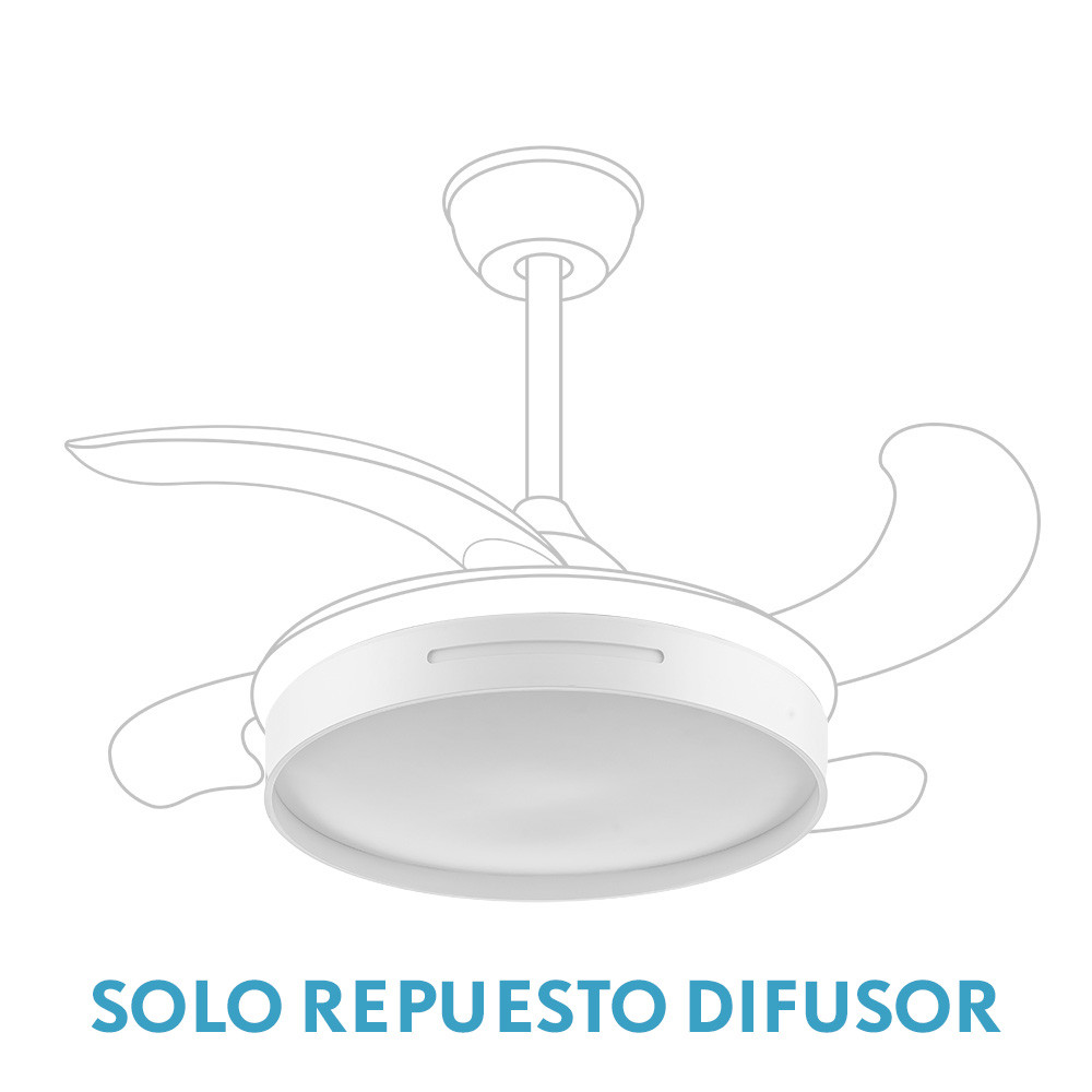 Difusor Ventilador Mbatis Blanco