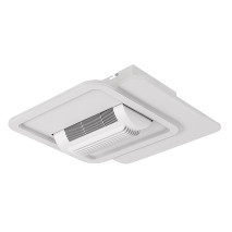 Ventilador Obelisco 59w Blanc 3000-4500-6500k R.in Tens.5900lm 14,5x48x48 Remoto+memo+temp