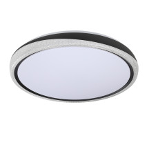 Plafon Charro 72w 3000-4000-6000k Negro 40d Reg.in 6480lm C/remoto