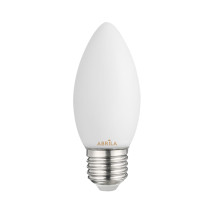 Bombilla Vela Filam.opal 6w 6000k Abrila E27  540lm 9,7x3,5x3,5cm