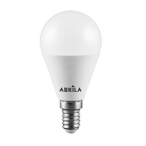 Bombilla Esferica 9w 6000k Abrila E14 810lm  9x4,5x4,5 Cm