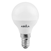 Bombilla Esferica 7w 6000k Abrila E14 630lm  9x4,5x4,5 Cm