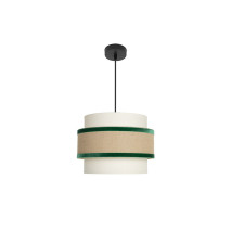 Colgante Cornalina 1x27 Beis/verde Regx30d