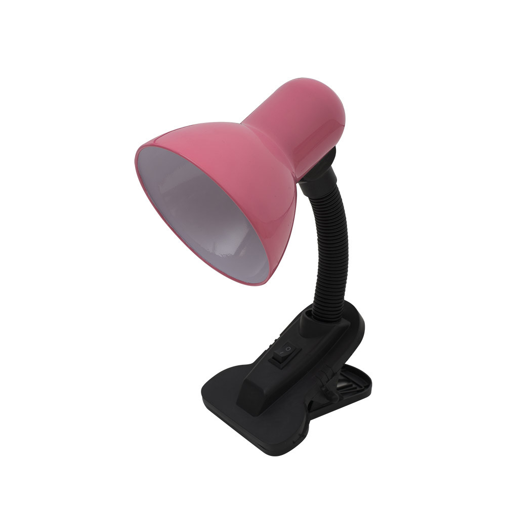 Flexo Dedalo Rosa 1xe27 Pinza 26x11,5x12cm