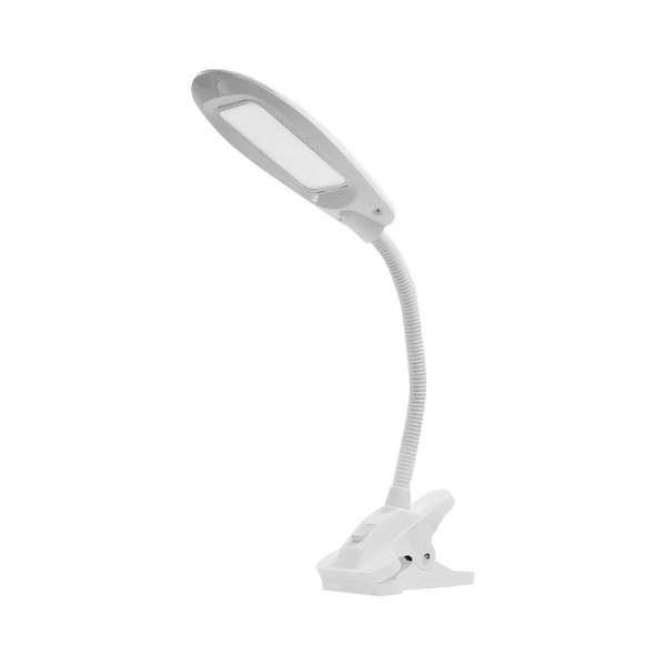 Flexo Sajas 5w 6000k Blanco C/pinza Orientab.400lm 46x11,5x20cm