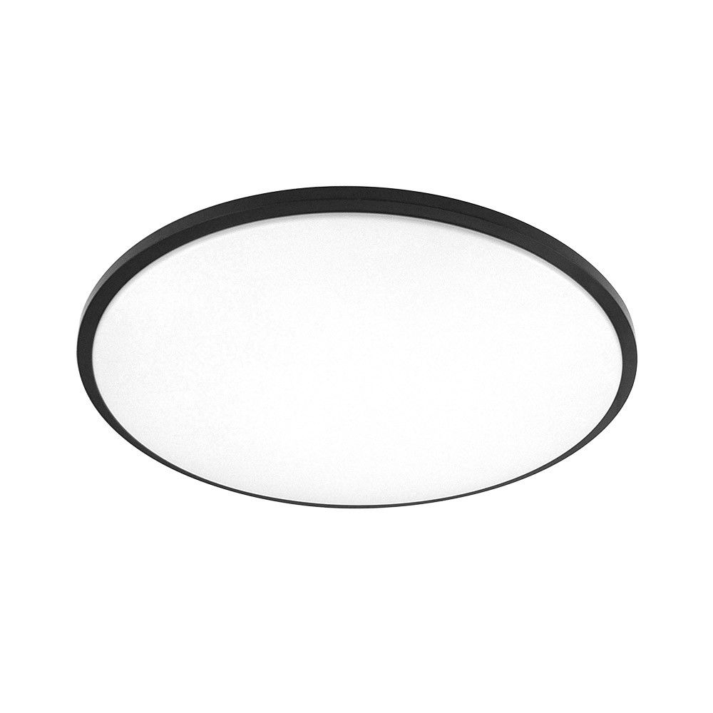 Plafon Eglon 60w 3000-4000-6500k Blanco/Negro 5880lm 8x49x49cm C/remoto Y Reg.intensidad