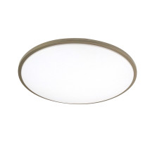 Plafon Eglon 60w 3000-4000-6500k Blanco/Cuero 5880lm 8x49x49cm C/remoto Y Reg.intensidad