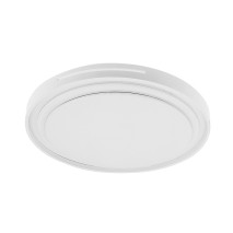 Plafon Argus 36w 3000-4000-6500k Blanco 3528lm 7,5x39x39cm C/remoto Y Reg.intensidad