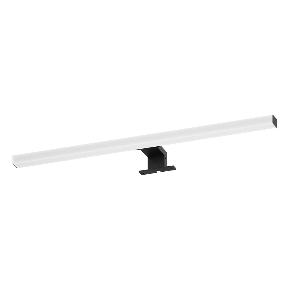 Alumbracuadros 9w 4000k Guindo Negro Instalacion 3en1 980lm 4,5x60x9,5cm Ip44