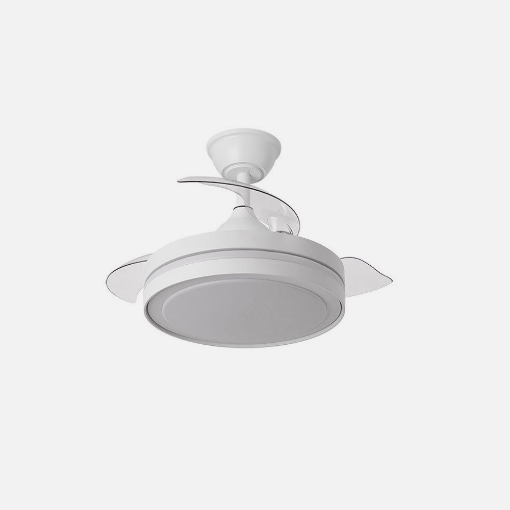 Ventilador Dc Esparta Peque 44w 5182lm Blanco 72d 3asp 3000-4000-6000k Remoto+temporizador+memoria