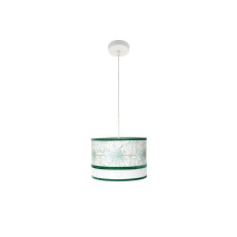 Colgante Caledonia 1xe27 Blanco/verde Regx30d