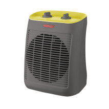 Termovent.elect.taray 2000w Gris/amarillo 2potencias  Proteccion Seguridad Antivuelco 31x21x19cm