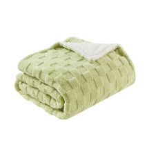 Manta Elect.alcantara Verde/bl 160w 160x120cm 9niv Autoapagado, Protec.seg.,lavable