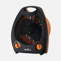 Termoventilador Elect.lubian 2000w Naranja/negro 2potencias 3fun.sist.seguridad,Termostato Reg.26,5x21x13cm