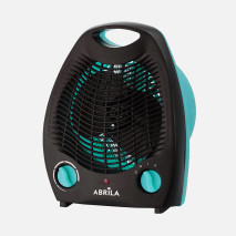 Termoventilador Elect.lubian 2000w Turquesa/negro 2potencias 3fun.sist.seguridad,Termostato Reg.26,5x21x13cm
