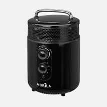 Termovent.ceramico Ptc Isquia 1800w Negro 2pot.3funciones,antivuelco.termost.regulable.asa 28,5x18,5x18,5cm