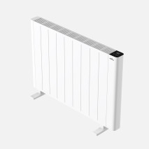 Emisor Termico Aluminio Point Blanco 2000w 3modos Prog.7dias Tactil Protecc.antivuelco 58x83x8cm