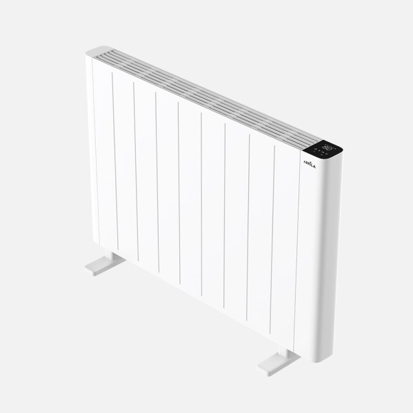 Emisor Termico Aluminio Point Blanco 2000w 3modos Prog.7dias Tactil Protecc.antivuelco 58x83x8cm