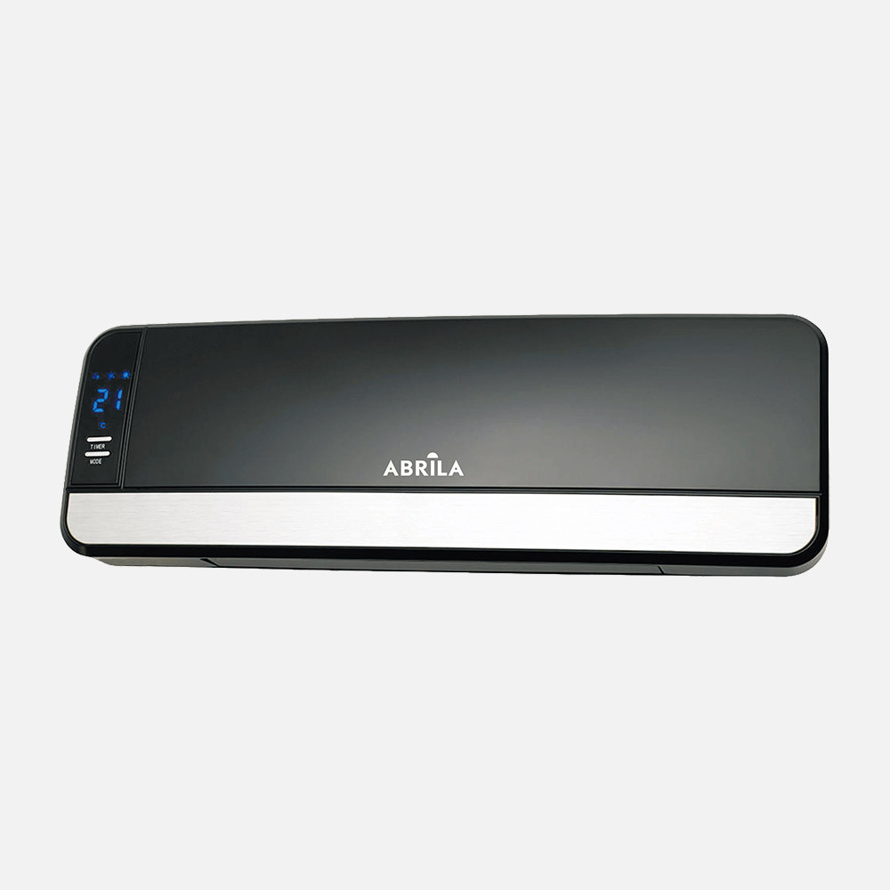 Split Ceramico Ptc Lentisco 2000w Neg/plata 2pot Oscilant.remoto,temp.termost.display 18x56x10cm