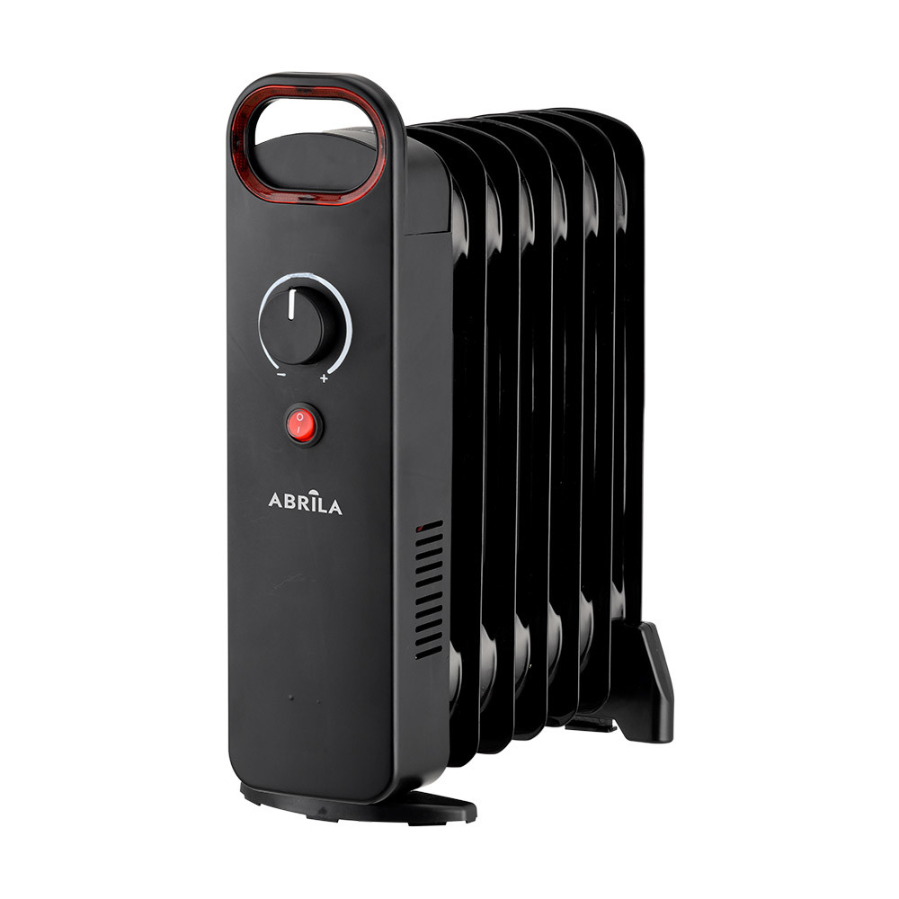 Radiador Aceite Lapacho 800w Negro Termost.reg 7 Elementos Proteccion Seg.asa 38x31,5x14cm