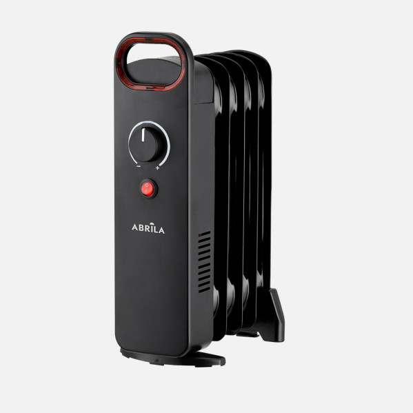 Radiador Aceite Lapacho 500w Negro Termost.reg 5 Elementos Proteccion Seg.asa 38x24x14cm