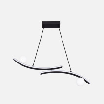 Colgante Fermoselle 24w+6w 4000k Negro Regx81,5x10  Cm 2550lm