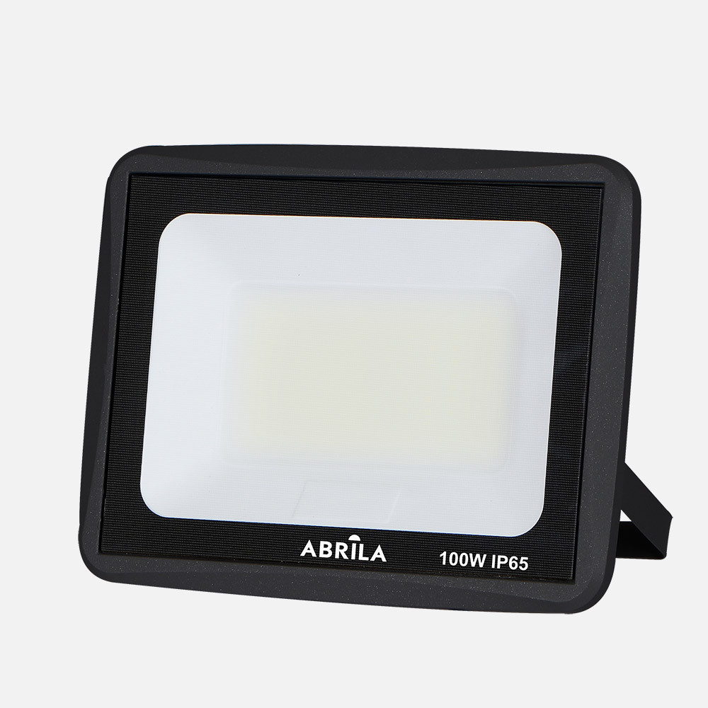 Proyector Zircon 100w 6500k Negro 10000lm 18,5x23x2,7 Cm Ip65
