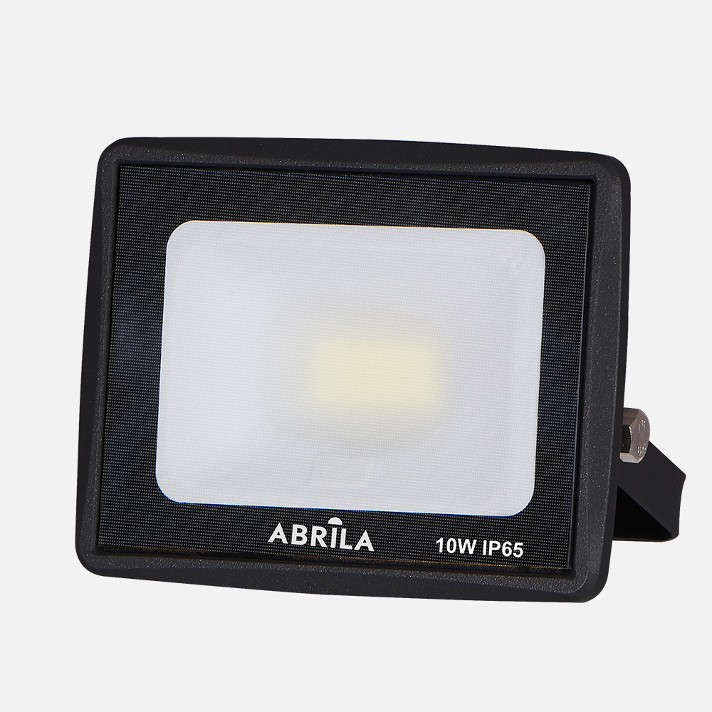 Proyector Zircon 10w 6500k Negro 1000lm 10x8x2,3 Cm Ip65