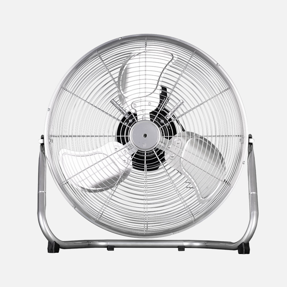 Ventilador Industrial Yumbo 80w Cromo 3vel 3aspas 51x54x19,5cm