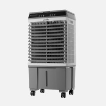 Climatizador Indust.halibut Gris/bl 65w 3vel 20l  Oscil.4acum.remoto Humidif.77x38x28cm