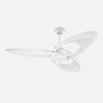 Ventilador Dc Tarazona 18w Blanco 3aspas 6vel.136d  2250lm 3000-4500-6500k Remoto+memoria+temporizador