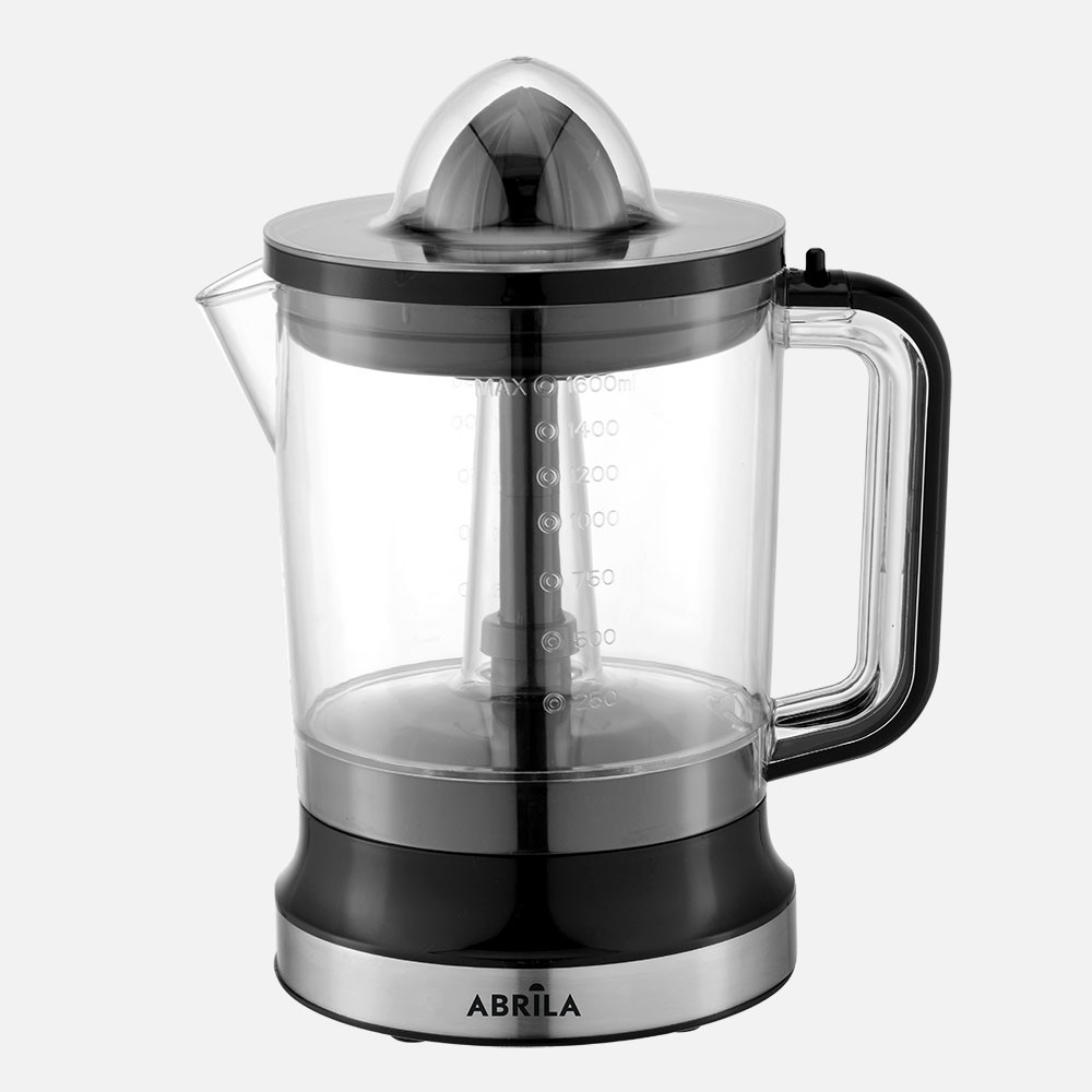 Exprimidor Citr.kaki Nero/acero 120w 1,6l Rotacion 2caras 2conos,encendico/apagado Autom.antideslizante 28x22x15,5cm