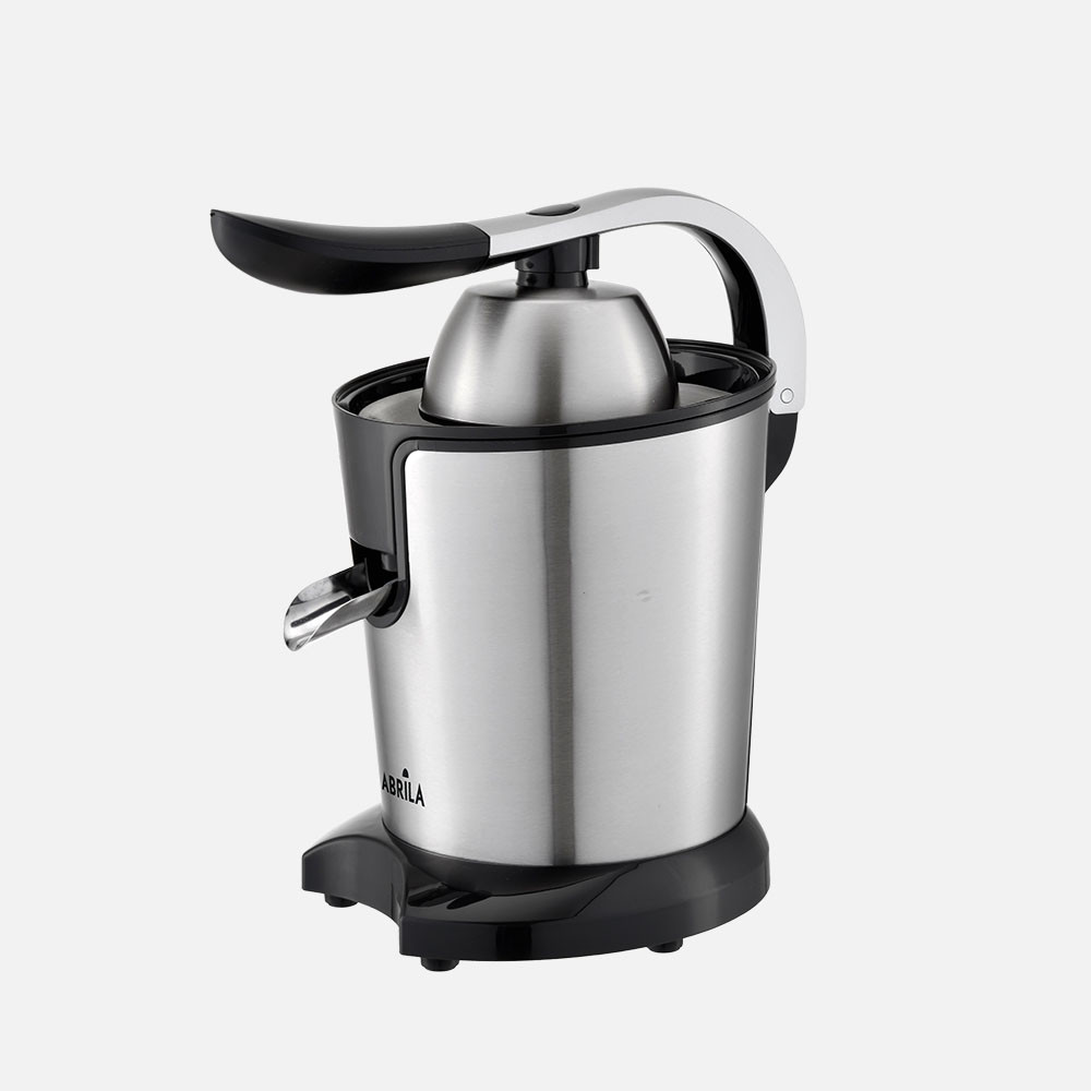 Exprimidor Citr.haruka Acero 600w Brazo Articulado 2conos Encendido autom.presion,anti Goteo,antideslizante 29,5x18x26cm