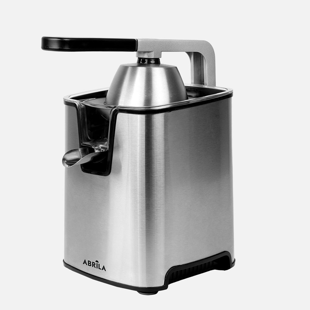 Exprimidor Citr.kampei Acero 600w Brazo Articulado 2conos Encendido autom.presion,antigoteo,antideslizante 29x19x27cm