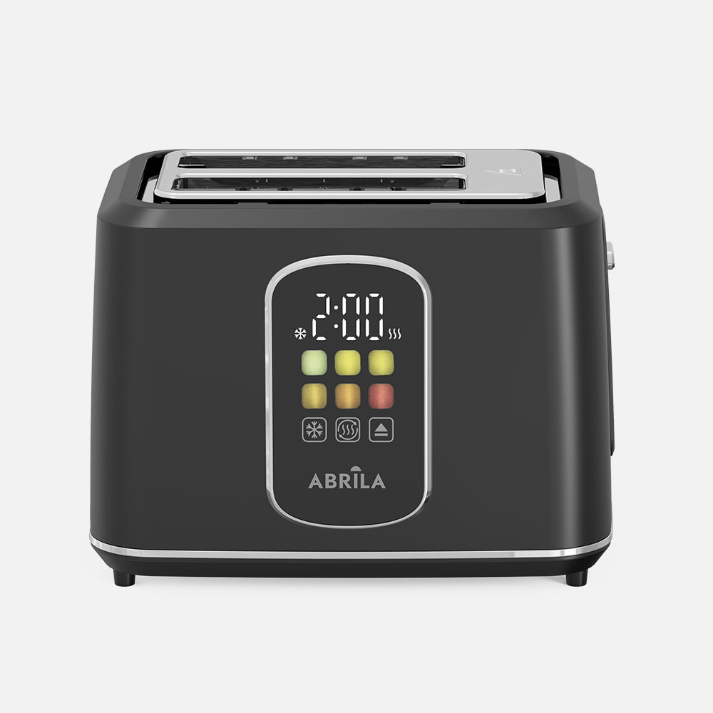 Tostador Pan Ajenjo 930w Negro 7niv.tostado Descongelación Display Apagado Autom.2reb 2ranuras Recogemig.18,5x25x17cm