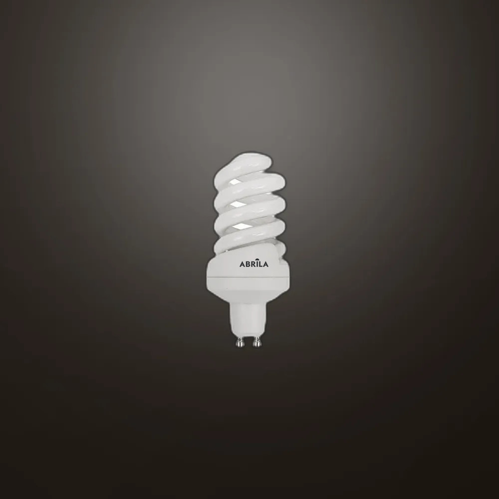 Bombilla Eco. Gu10 15w Ext.minispiral 2700k Calida