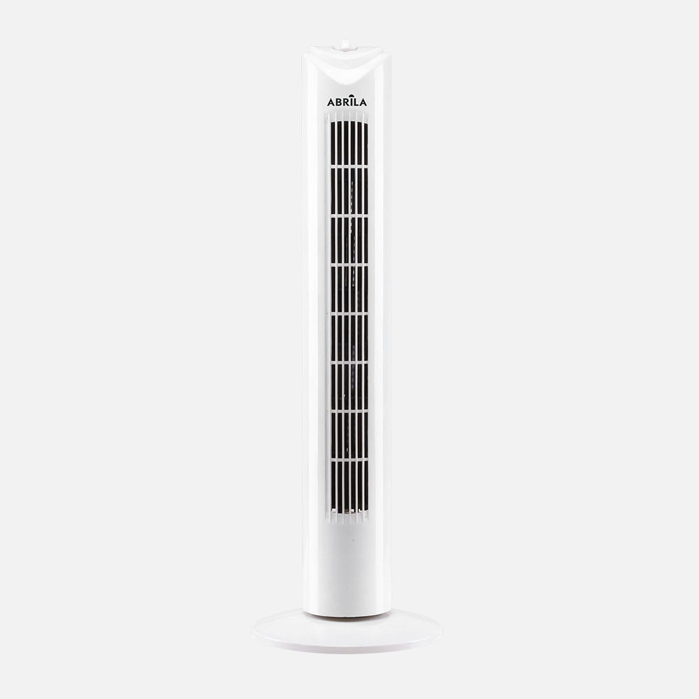 Ventilador De Torre Tero Blanco 3 Vel 50w Oscilante Temporizador 80x25x25 Cm