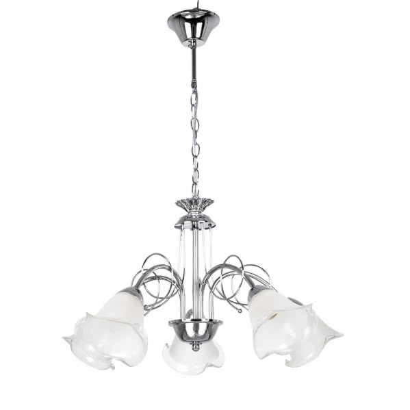 Lampara Serie Marsella 5xe14 Cromo 40x57d Lampara Serie Marsella 5xe14 Cromo 40x57d