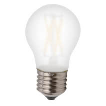 Bomb. 4w 3000k  Led Filamento Esferica Mate E27 400lm 6,5x4,5x4,5 cm.