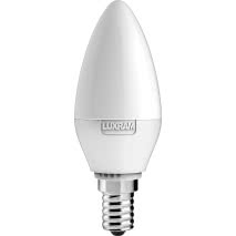 Bomb. Led Vela E14 6,5w 650lm 3000k 37x100