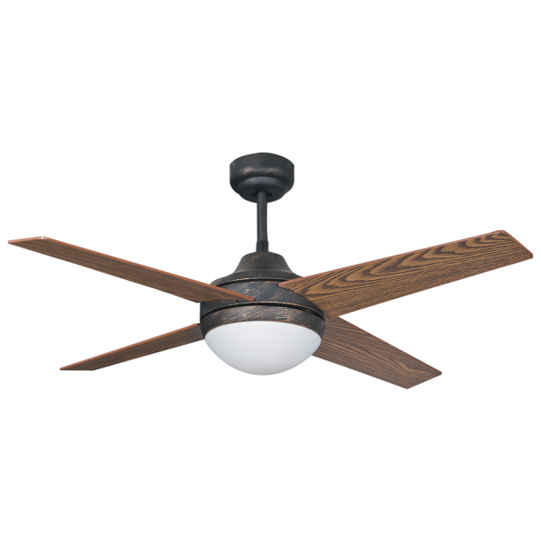 Ventilador Marron Rustico Eolo 4 Aspas Nogal/cerezo 2xe27 112d. Ventilador Marron Rustico Eolo 4 Aspas Nogal/cerezo 2xe27 112d.