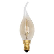 Bombilla Incandescencia Vintage Bohemia 25w E14 35dx123 Calida