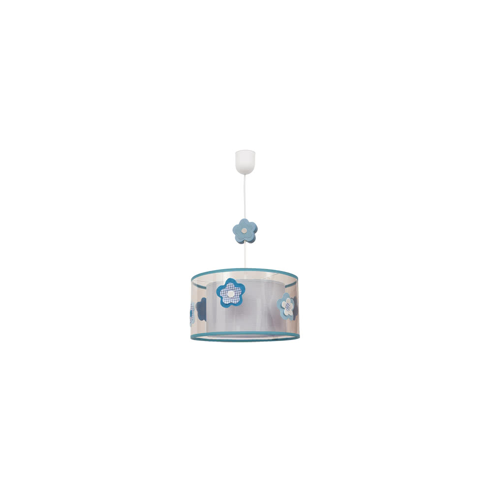 Colgante Infantil Flor Celeste 1xe27 (regx30)